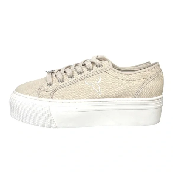 Windsor Smith Ruby platform sneakers neutral western coastal cowgirl - Picture 2 of 8
